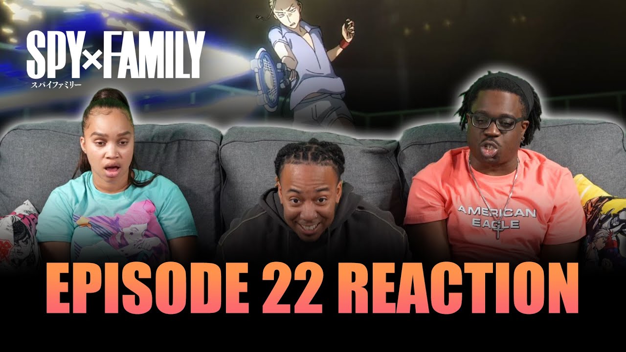 The Underground Tennis Tournament | Spy x Family Ep 22 Full Reaction - 22