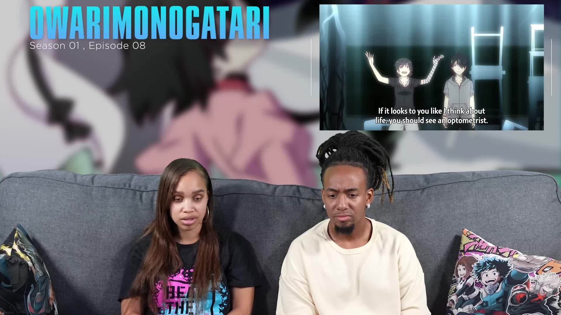 Owarimonogatari Ep 8 Full Reaction - 32cca316fe66a02b48706f2c52197fda