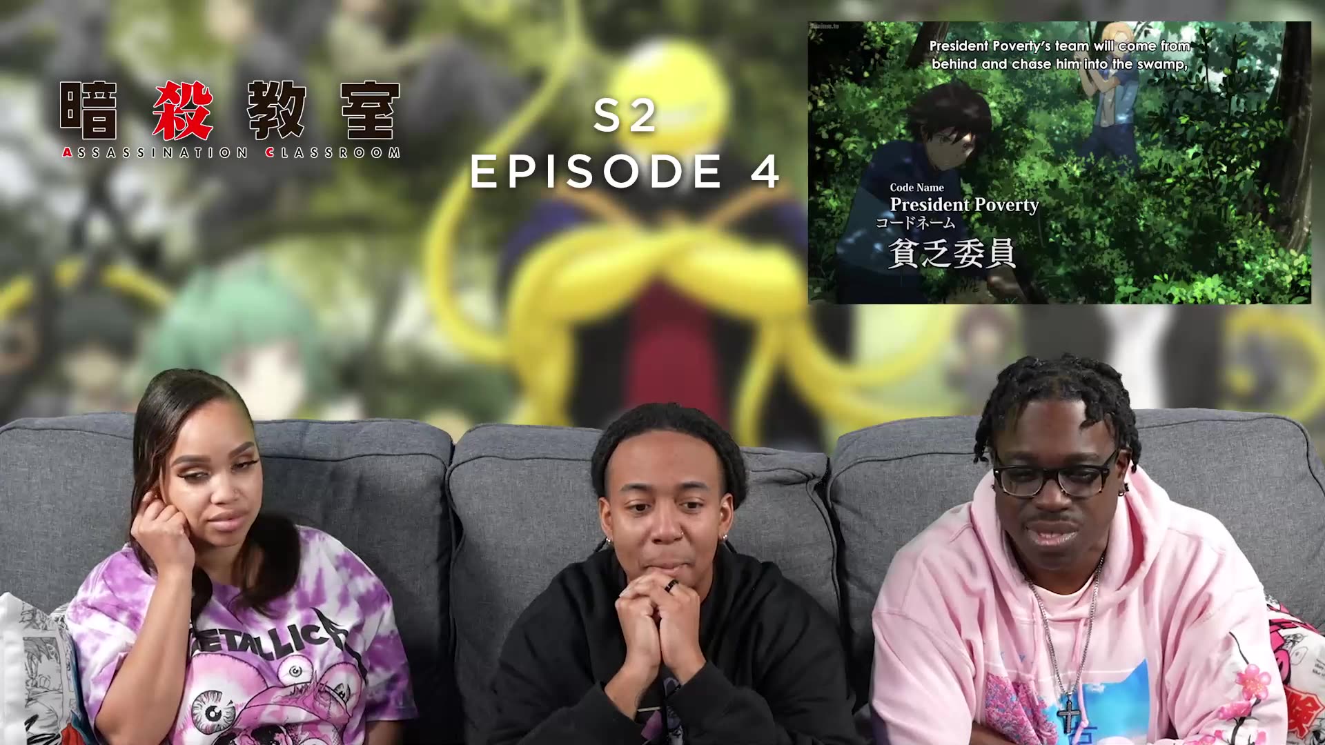 Assassination Classroom Ep 2x4 Full Reaction 708 Assassination Classroom Ep 2x4 Full Reaction -