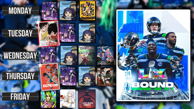 Anime Schedule 1/26 - 1/30 9 Anime Schedule 1/26 - 1/30 - Patreon Schedule 1 26