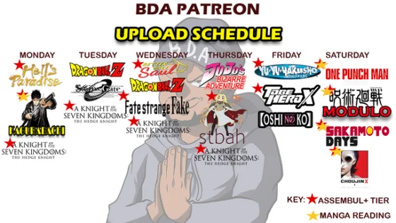 Weekly Schedule! - 2.23.26